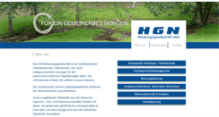 Desktop Screenshot of hgn-beratung.de